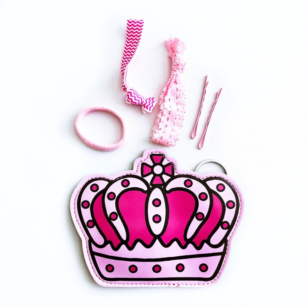 🎉SALE! Pink Crown Mini Purse 5.5"x4.5" BRAND NEW!